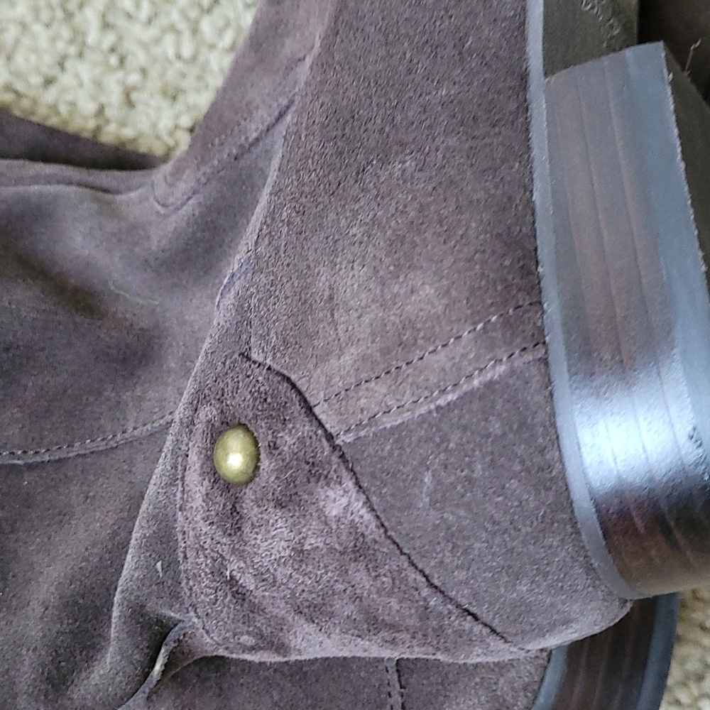 Crown Vintage Suede Riding Boot - Picture 4 of 9